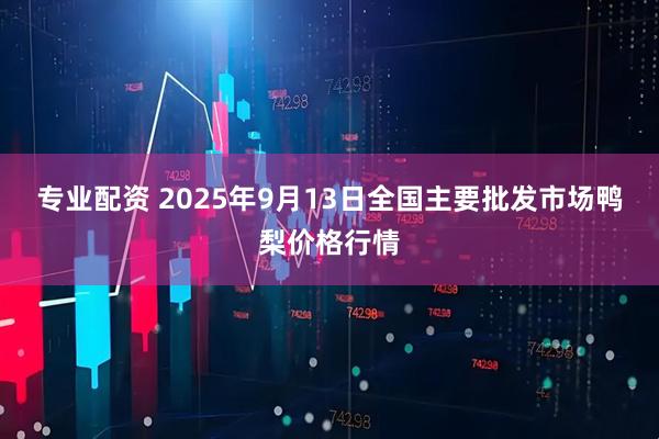 专业配资 2025年9月13日全国主要批发市场鸭梨价格行情